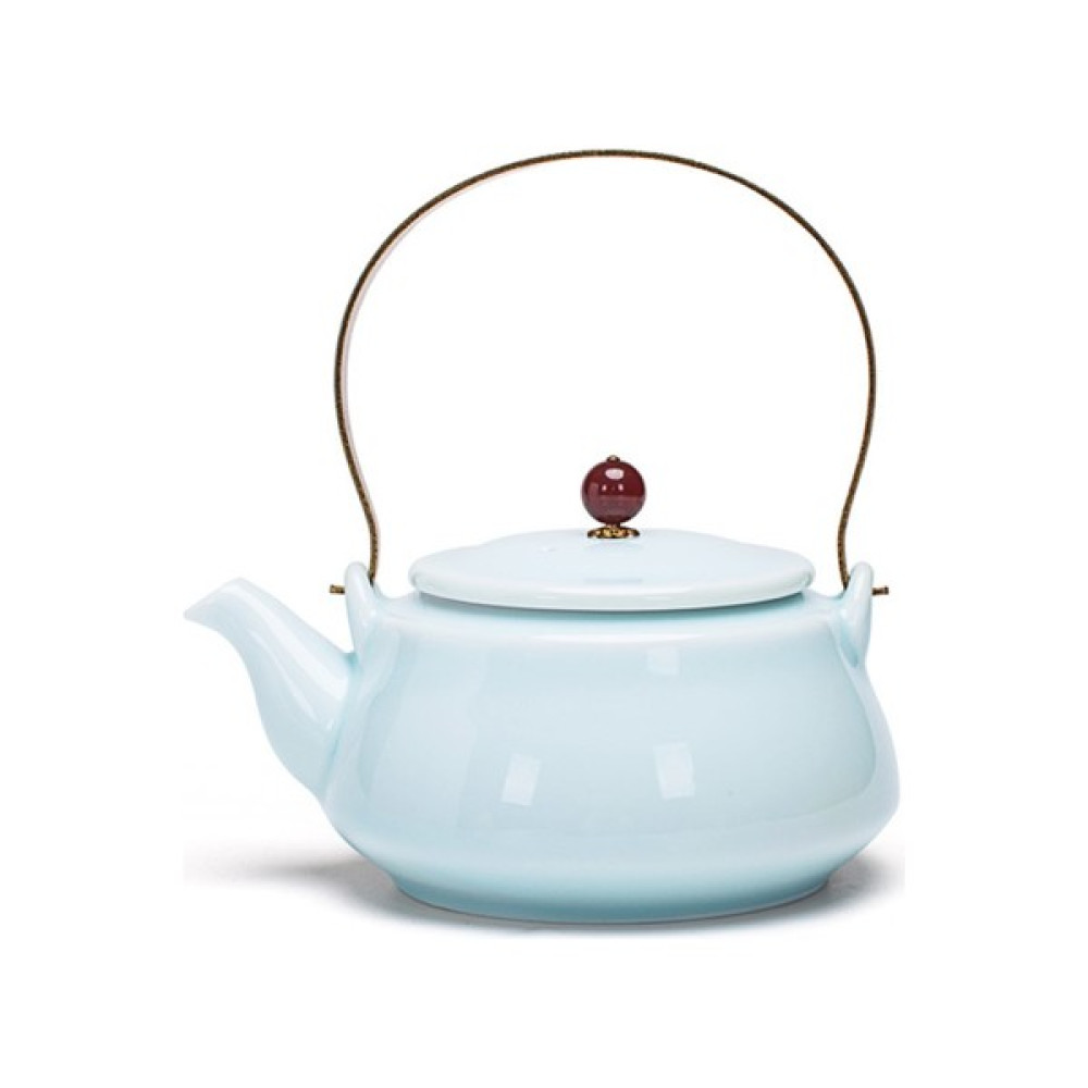 Haitn Büyük Kapasiteli Çin Seramik Çaydanlıklar Çay Demlik El Yapımı Porselen Çay Seti Ev Kettle Kravat Guanyin Teaware | Çaydanlıklar (Yurt Dışından) Çay / Çaydanlık Setleri Fiyatı