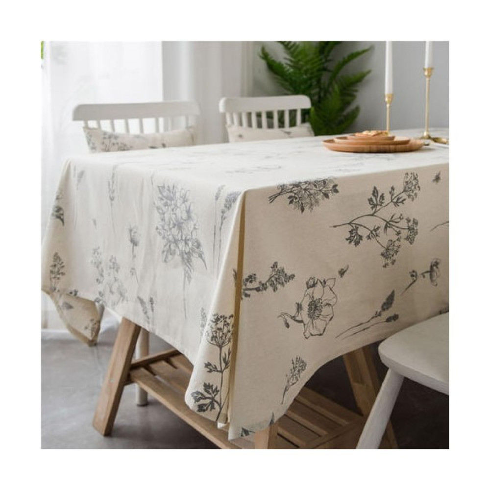 Haitn Dekoratif Masa Örtüsü Keten Çay Ev Mutfak Masa Örtüsü Dikdörtgen Masa Örtüleri Yemek Masası Kapağı (Yurt Dışından) - Haki - 36 x 36 cm Masa Örtüsü Fiyatı