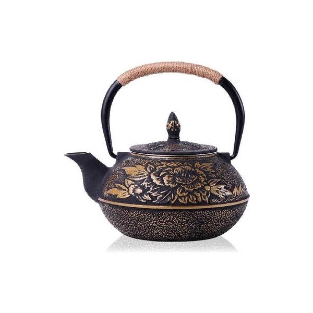 Haitn Dökme Demir Çaydanlık Seti Japon Çay Potu Su Isıtıcısı Emaye 900 ml Kung Fu Demlikler Metal Net Filtre Pişirme Araçları | Çaydanlıklar (Yurt ... Çay / Çaydanlık Setleri Fiyatı