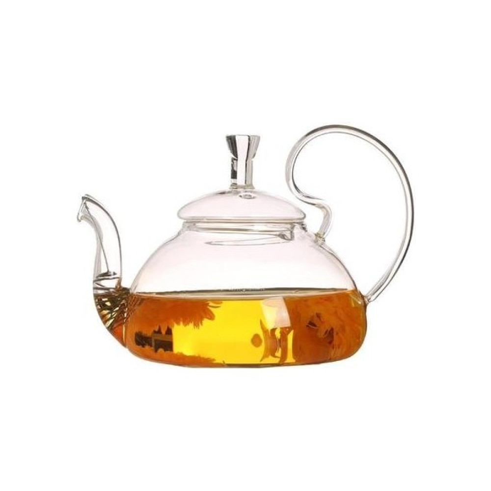 Haitn Yüksek Borosilikat Isıya Dayanıklı Cam Çaydanlık Çin Cam Çaydanlıklar Ev Yüksek Saplı Şeffaf Çiçek Kahve Cam Çaydanlık | Çaydanlıklar (400ML)... Çay / Çaydanlık Setleri Fiyatı