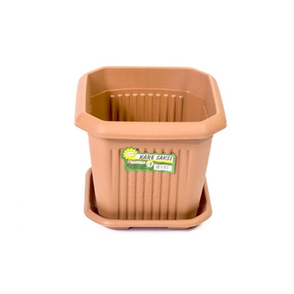 HAK 1,5 Litre Kare Saksı (0040-01-266-99-502473) Oto, Bahçe, Yapı Market Fiyatı