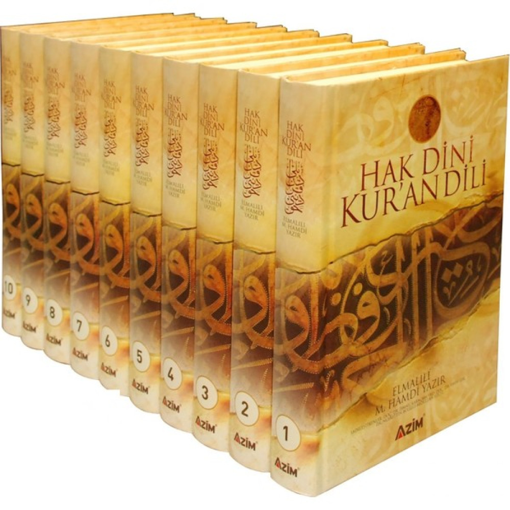 Hak Dini Kur'an Dili (10 Cilt Kitap) - Elmalılı Muhammed Hamdi Yazır Edebiyat Fiyatı