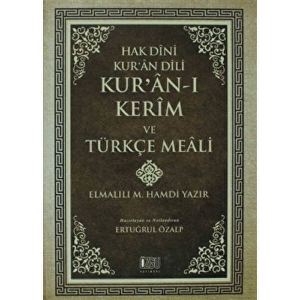 Hak Dini Kur’an Dili - Kur’an-ı Kerim ve Türkçe Meali (Küçük Boy Metinsiz) İnceleme Kitapları Fiyatı