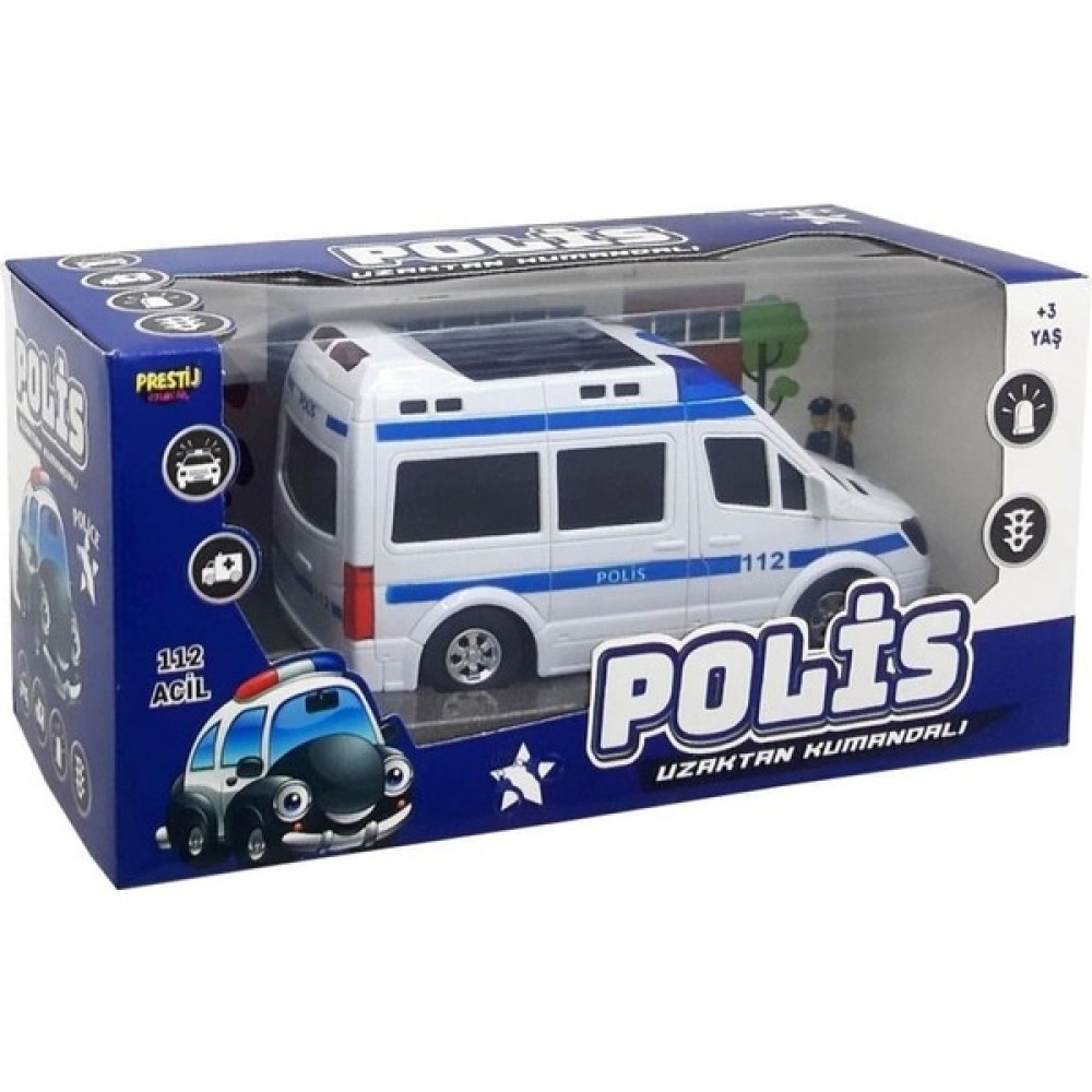 Hak-İş Oyuncak Kutulu Uzaktan Kumandalı Polis Arabası - Renkli Diğer Fiyatı