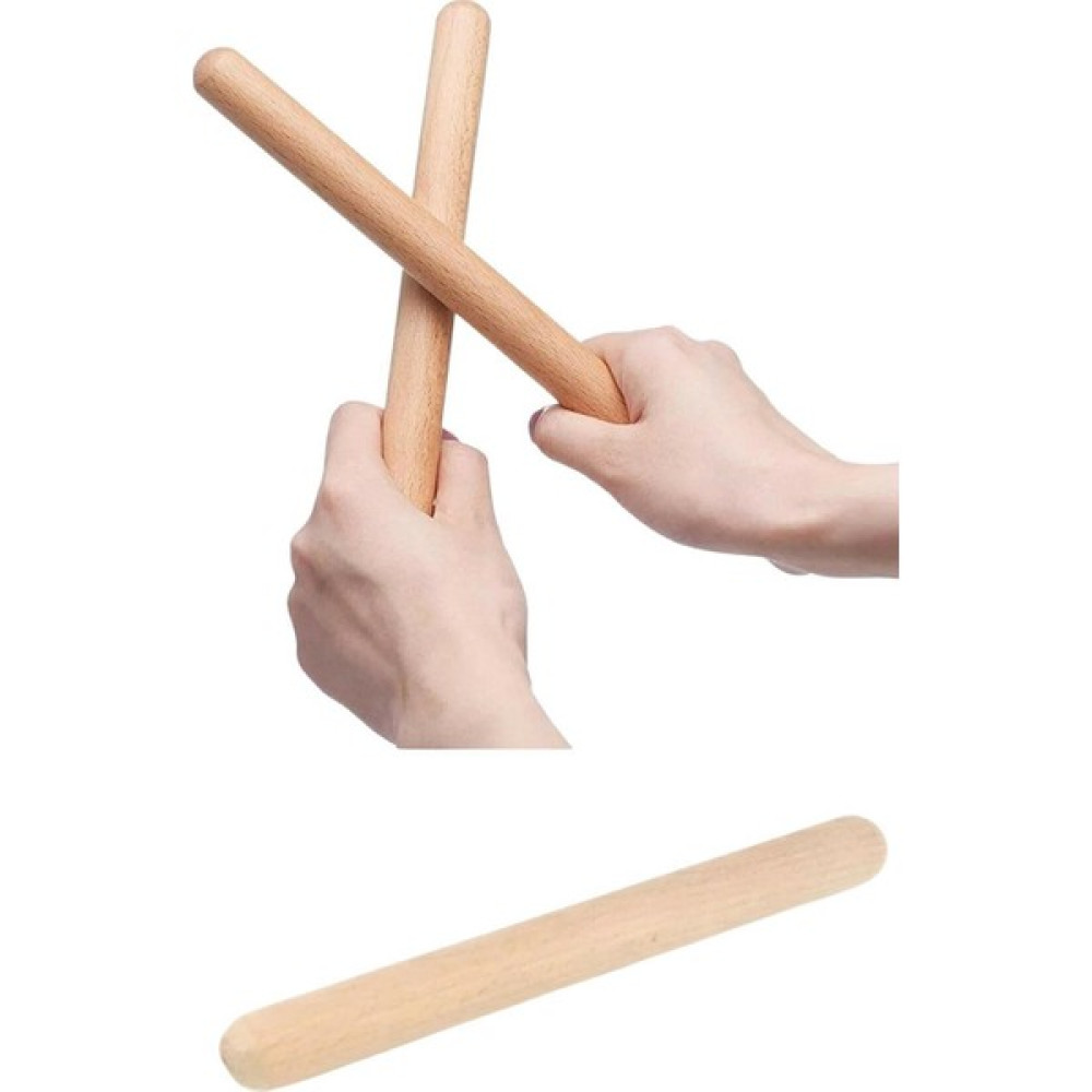 Hak-İş Oyuncak Okul Öncesi Ahşap Ritim Çubuğu 1 Çift 23CM Anaokulu Çocuk Etkinlik Perkusyon Müzik Aleti Eğitici Oyuncak Fiyatı