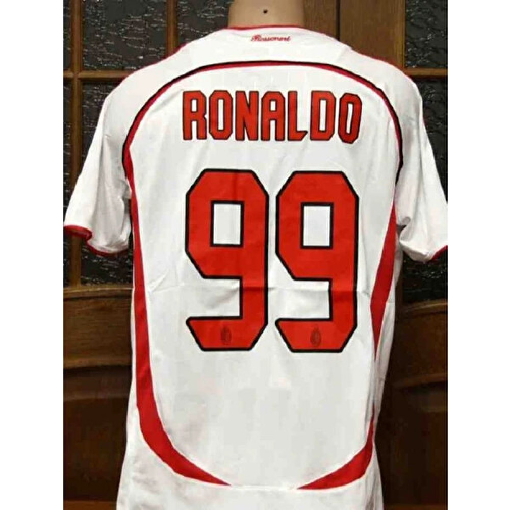 Hakan Spor Efsane Milan Iç Saha 2006/2007 Sezon Ronaldo Forması Erkek T-shirt Fiyatı