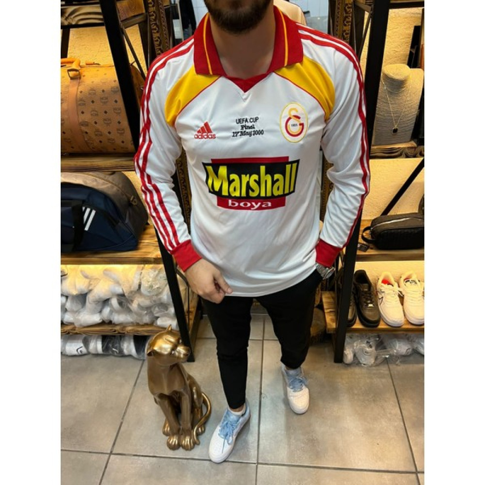 Hakan Spor Hagi Retro Beyaz Şampiyonlar Ligi Forma Erkek Sweatshirt Fiyatı