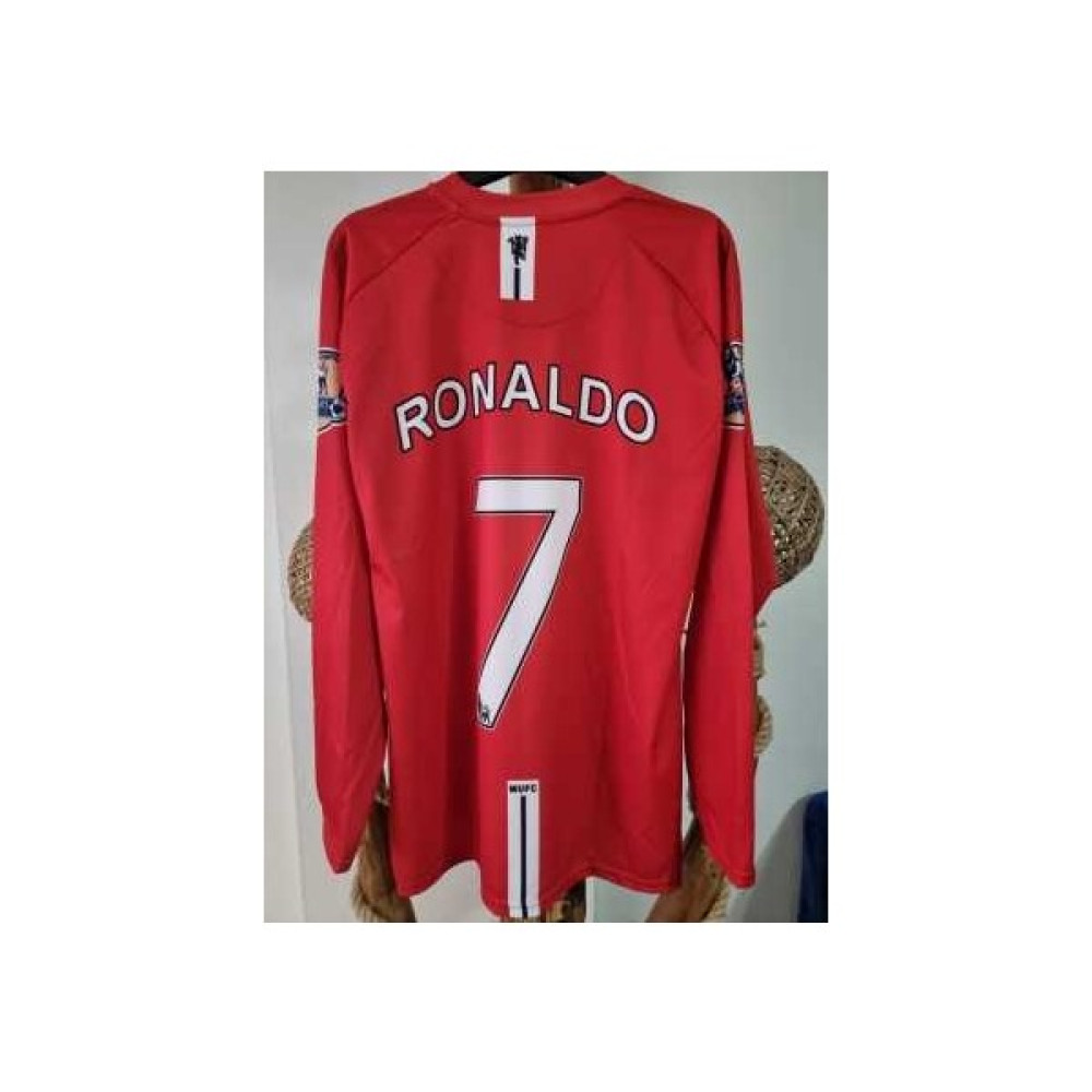 Hakan Spor Ronaldo Kırmızı Forma Manchester United Erkek Sweatshirt Fiyatı