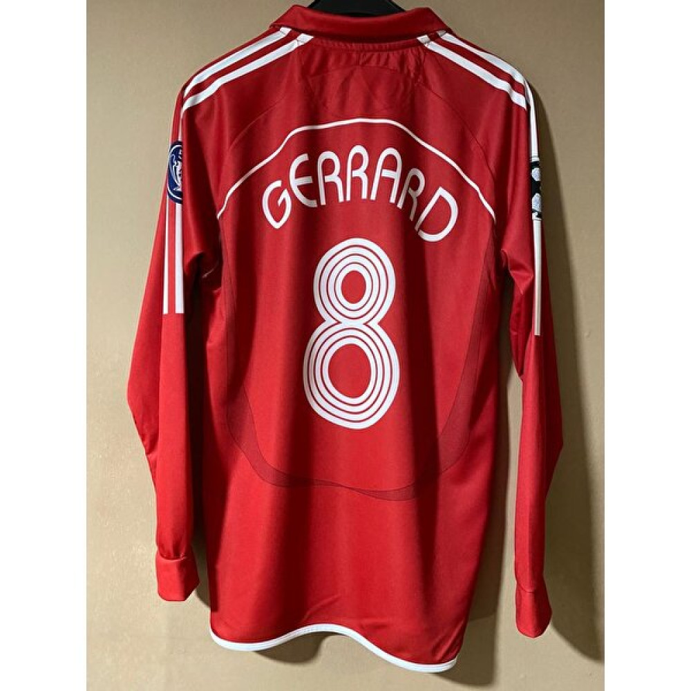Hakan Spor Ucl Patchli Retro Gerrard Forması V1.2 Liverpool Gerrard Forması Erkek T-shirt Fiyatı