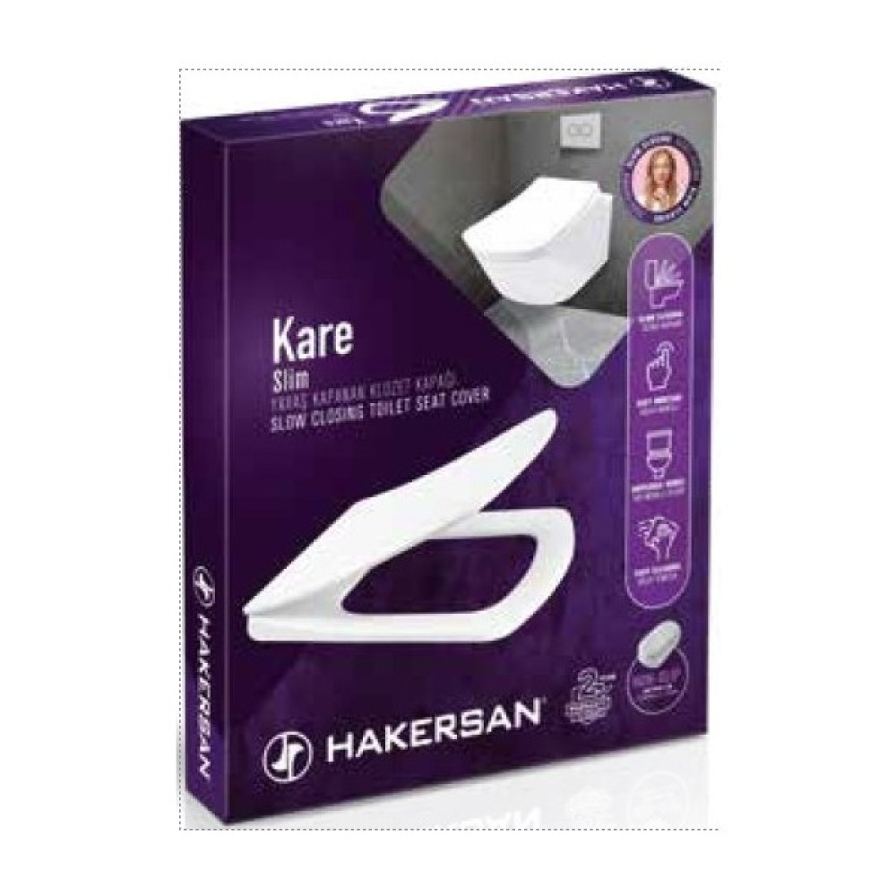 Hakersan Kare Klozet Kapağı Klozet Kapağı Fiyatı