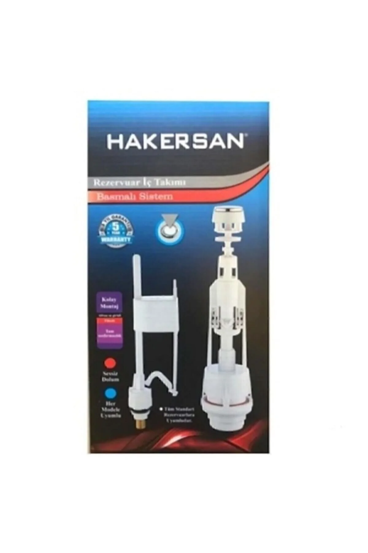 hakersan Rezervuar Basmalı Iç Takım Klozet Sifon Iç Takımı" Rezervuar Fiyatı