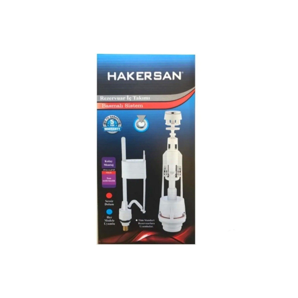 hakersan Rezervuar Basmalı Iç Takım Klozet Sifon Iç Takımı Vitrifiye Fiyatı