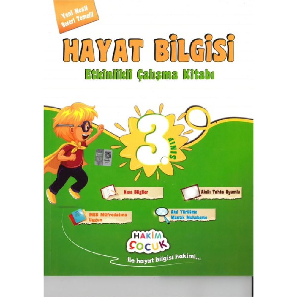 Hakim Yayınları Hakim 3.sınıf Hayat Bilgisi Etkinlikli Çalışma Kitabı - 1 Tüm Dersler Fiyatı