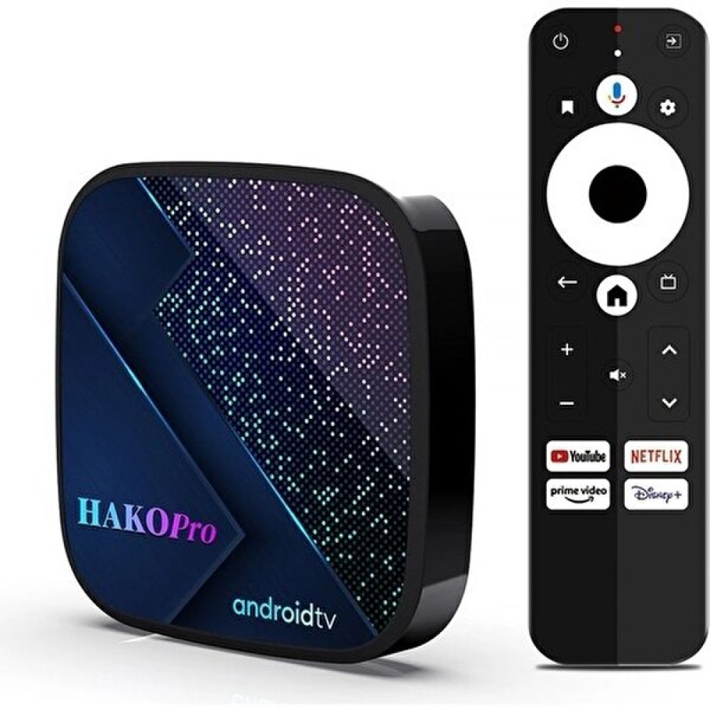 Hako Pro 4+64 GB Wi-Fi 4K Hdmi Google Lisanslı Android 11 TV Box Medya Oynatıcı / Player Fiyatı