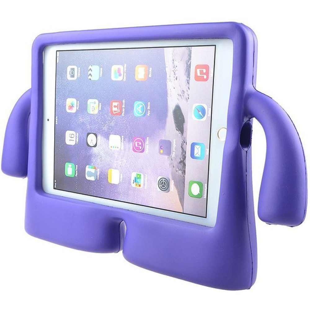 Haktan Kılıf iPad 10.2 (9.nesil) Kılıf Karakter Tablet Silikon Çocuk Tablet Kılıfı - Mor Tablet Kılıfı Fiyatı