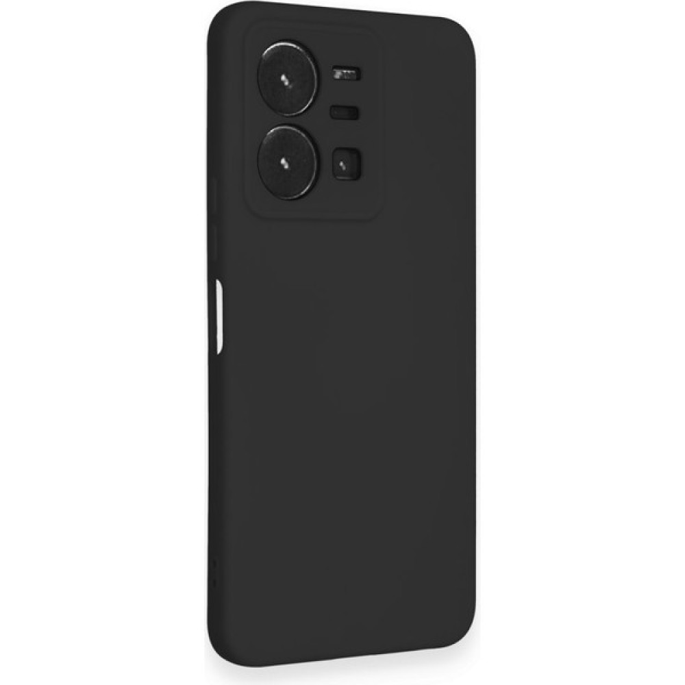 Haktan Kılıf Vivo Y22S Kılıf Nano Içi Kadife Silikon Telefon Kılıfı - Siyah Cep Telefonu Kılıfı Fiyatı