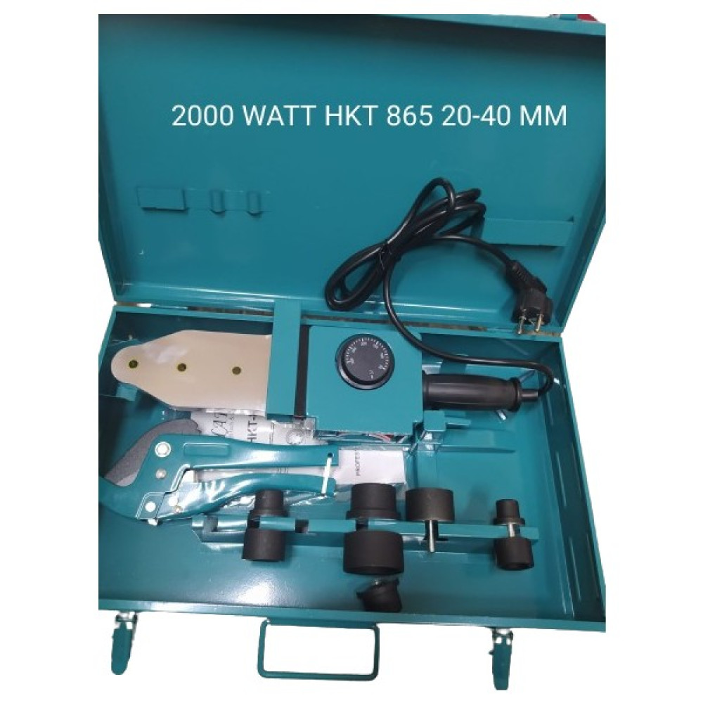 Haktaş Profesyonel Pprc Pvc Boru Kaynak Makinası 2000 Watt 20-40 mm Makaslı Hkt 865 Diğer Fiyatı