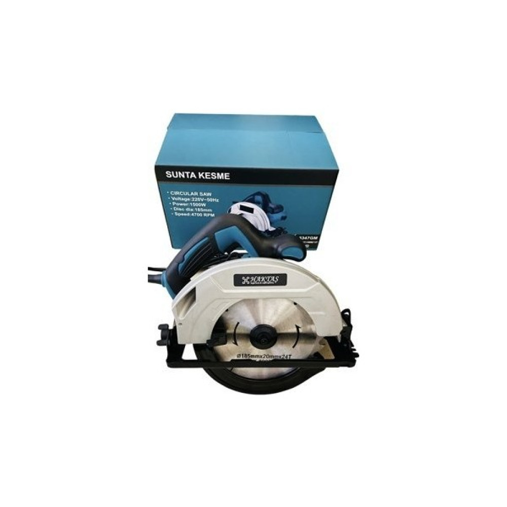 Haktaş Sunta Kesme 185 mm 1500 Watt Bakır Sargı Haktaş Testereler Fiyatı