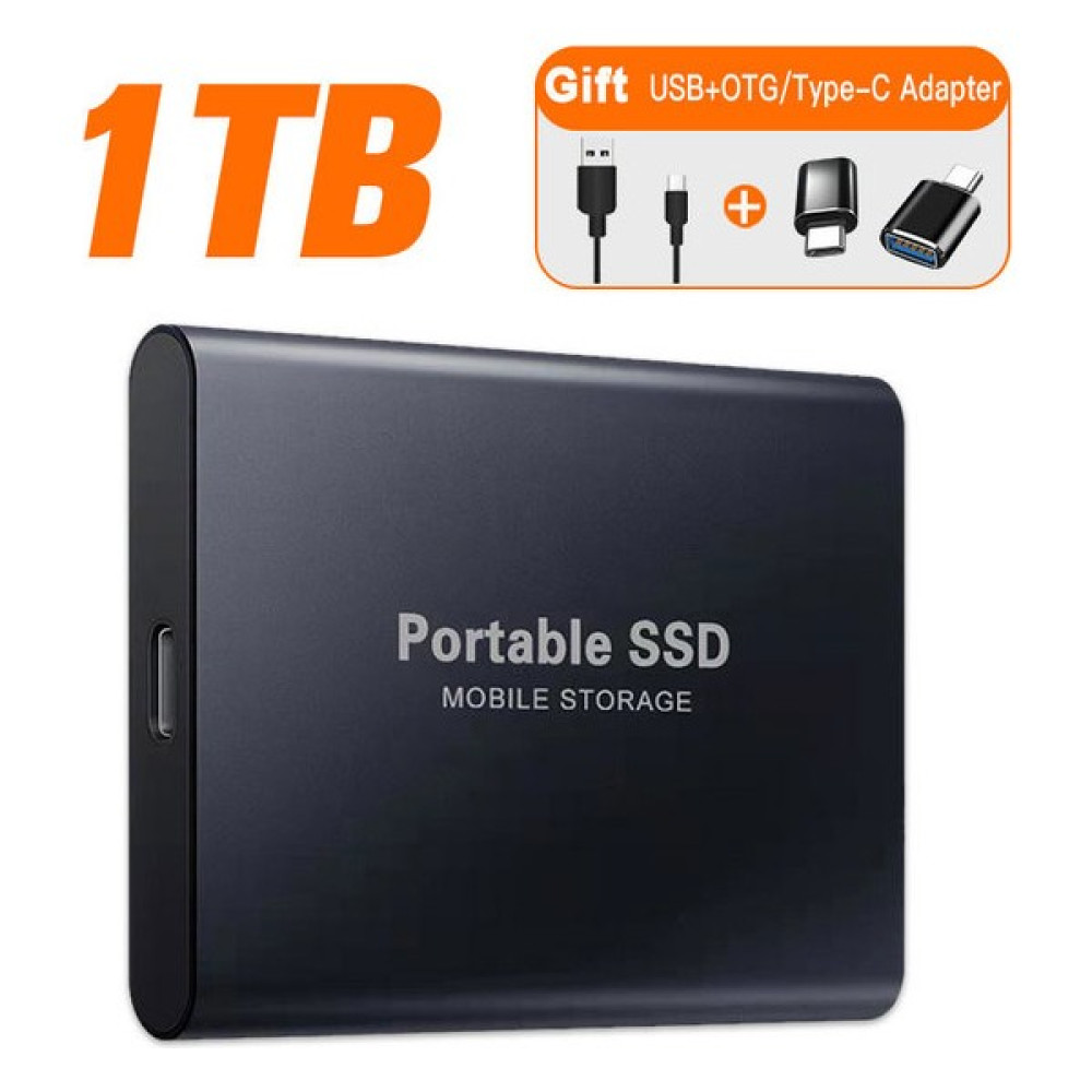 HalfSun SSD 1tb Mini Sa Diskler Yüksek H Izlı Sürüc Ü 2tb USB 3.1 Arayüzü Harici Kat I Hal Sa Disk Diz Üstü/masa Üstü/phone (Yurt Dışından) - 1 TB Sabit Diskler Fiyatı