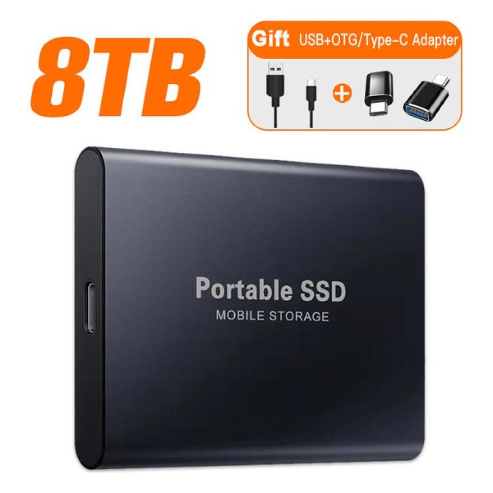 HalfSun SSD 1tb Mini Sa Diskler Yüksek H Izlı Sürüc Ü 2tb USB 3.1 Arayüzü Harici Kat I Hal Sa Disk Diz Üstü/masa Üstü/phone (Yurt Dışından) - 8 TB Sabit Diskler Fiyatı
