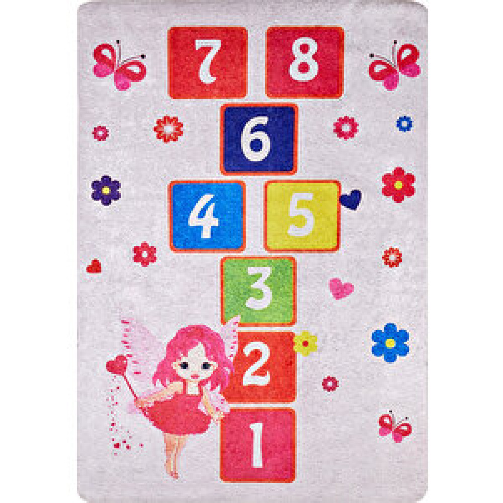 Halı Atölyesi Çocuk Halısı Ve Bebek Halısı Yıkanabilir Kaymaz Taban Sayılar Pembe Dijital Baskı Halı Hc014 80x300 cm Bebek Odası Halı Fiyatı