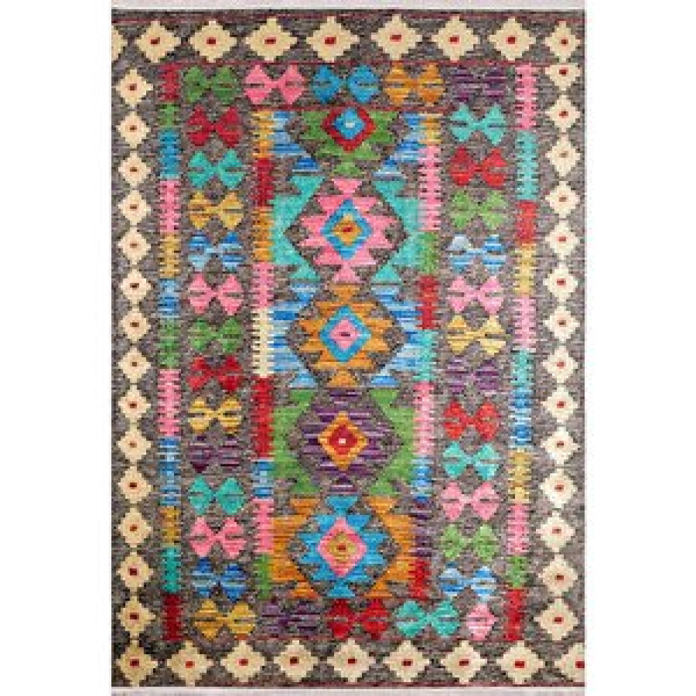 Halı Atölyesi Klasik Kahve Renkli Salon ve oturma Odası Yolluk ve yatak Odası Dijital Baskılı Makinede Yıkanabilir Kaymaz Taban Saçaklı Halı Hk060 80x400 cm Salon & Oturma Odası Tekstili Fiyatı