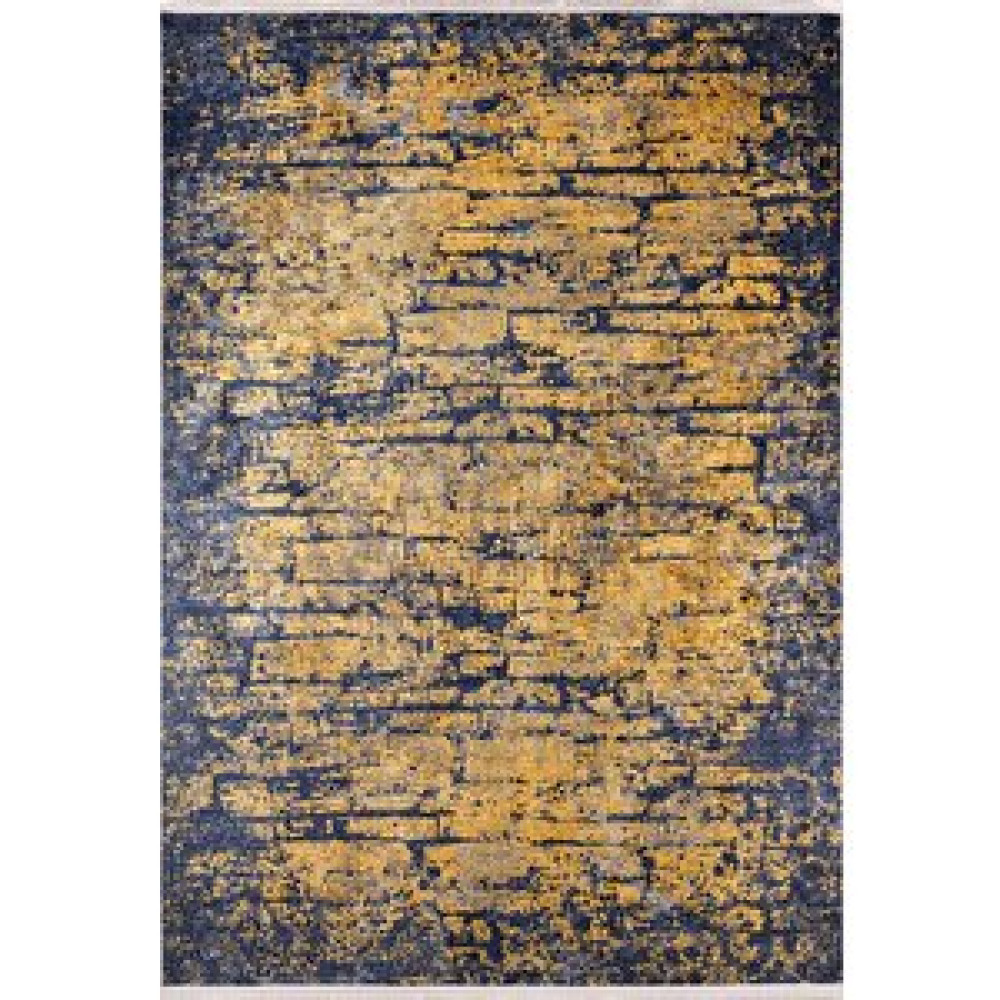 Halı Atölyesi Modern Altın Desen Dijital Baskı Yıkanabilir Hipoalerjenik Kaymaz Taban Halı Yolluk 80x200 cm Salon & Oturma Odası Tekstili Fiyatı