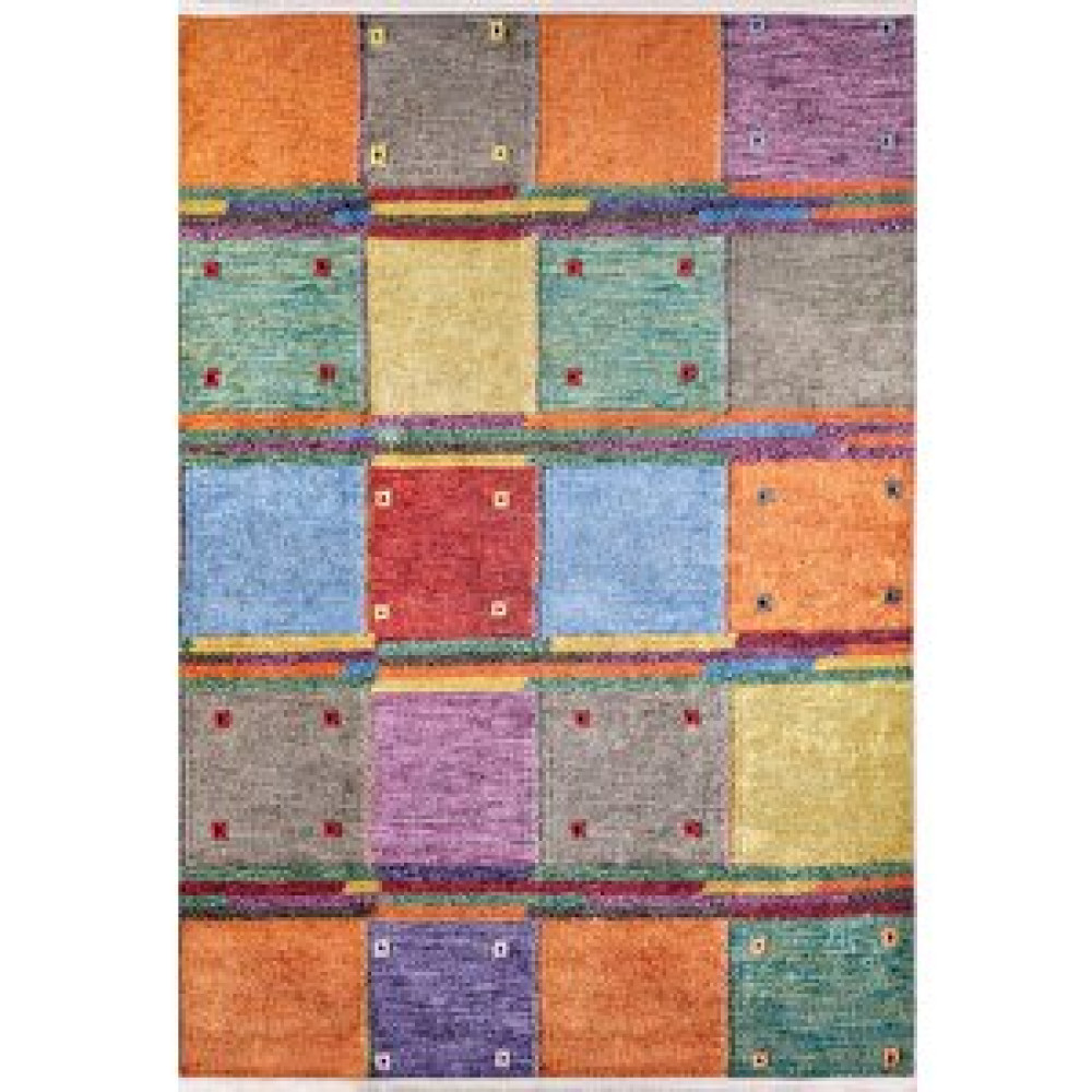 Halı Atölyesi Modern Renkli Dijital Baskı Hipoalerjenik Kaymaz Taban Halı Yolluk 100x500 cm Salon & Oturma Odası Tekstili Fiyatı