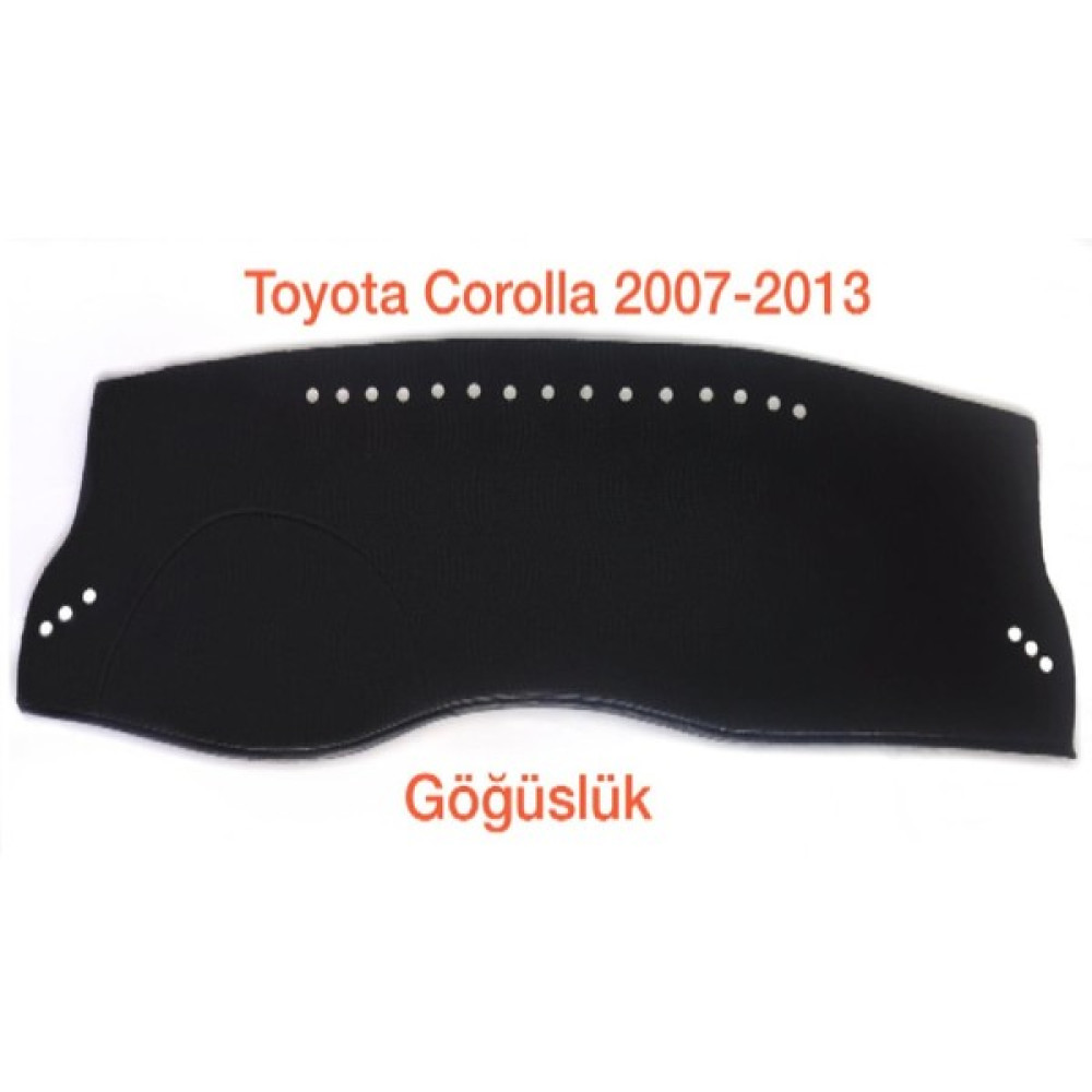 Halı Kumaş Toyota Corolla 2007-2013 Arası Torpido Koruyucu Örtü - Siyah Torpido Aksesuarları & Bakımı Fiyatı