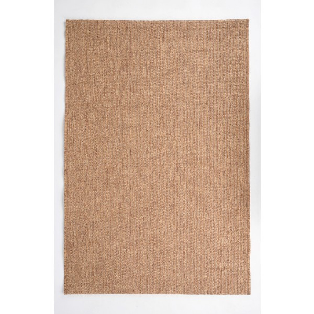 Halı Sepeti Bahama 666 Kahve Hav Toz Vermes Hasır Dokulu Mutfak Hol Yatak Odası Misafir Odası Kesme Halı Kilim - Kahverengi - 80 x 50 cm Salon Halısı Fiyatı