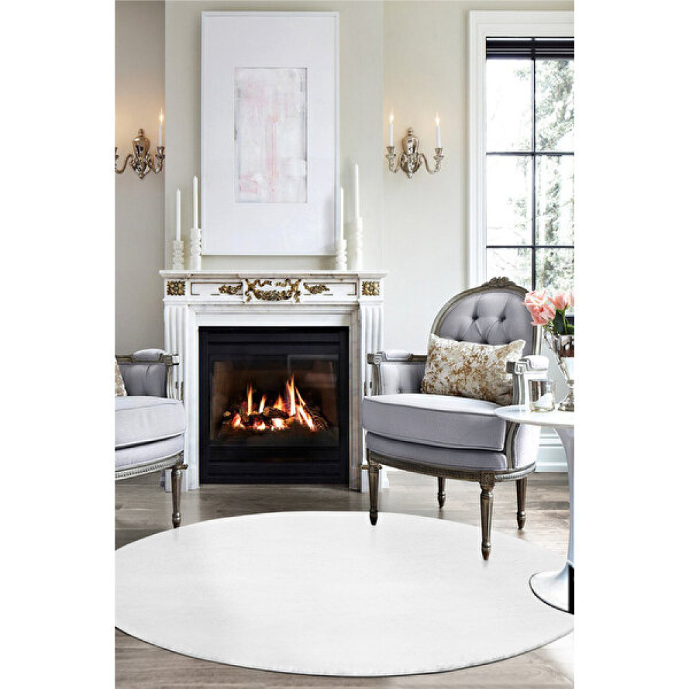 Halı Sepeti Rabbit Beyaz En Trend Post Halı Peluş Halı Yıkanabilir Kaymaz Taban Çocuk Odası Yatak Odası - 80 x 80 cm Salon Halısı Fiyatı