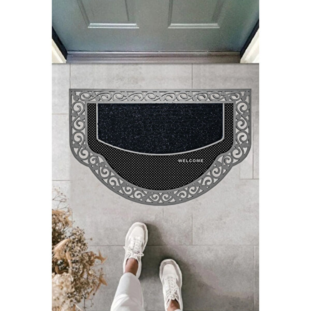 Halı Türkiye Dolce Paspas Gri Kapı Önü Paspası 2720 45 x 70 cm Salon Halısı Fiyatı