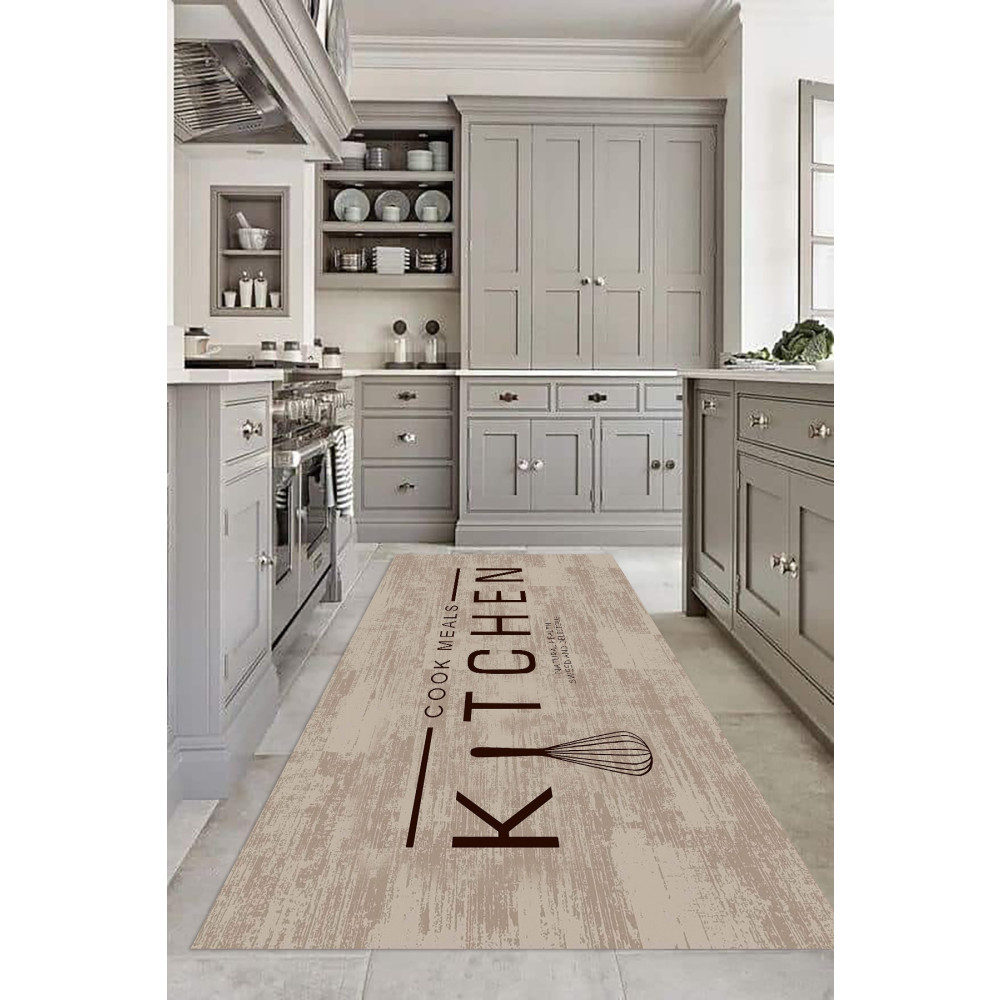 HaLıFoRuM Dekoratif Kaymaz Taban Yıkanabilir Mutfak Halısı S4-mtf-dot-sd-519 80 x 150 Beden Banyo Halısı Fiyatı