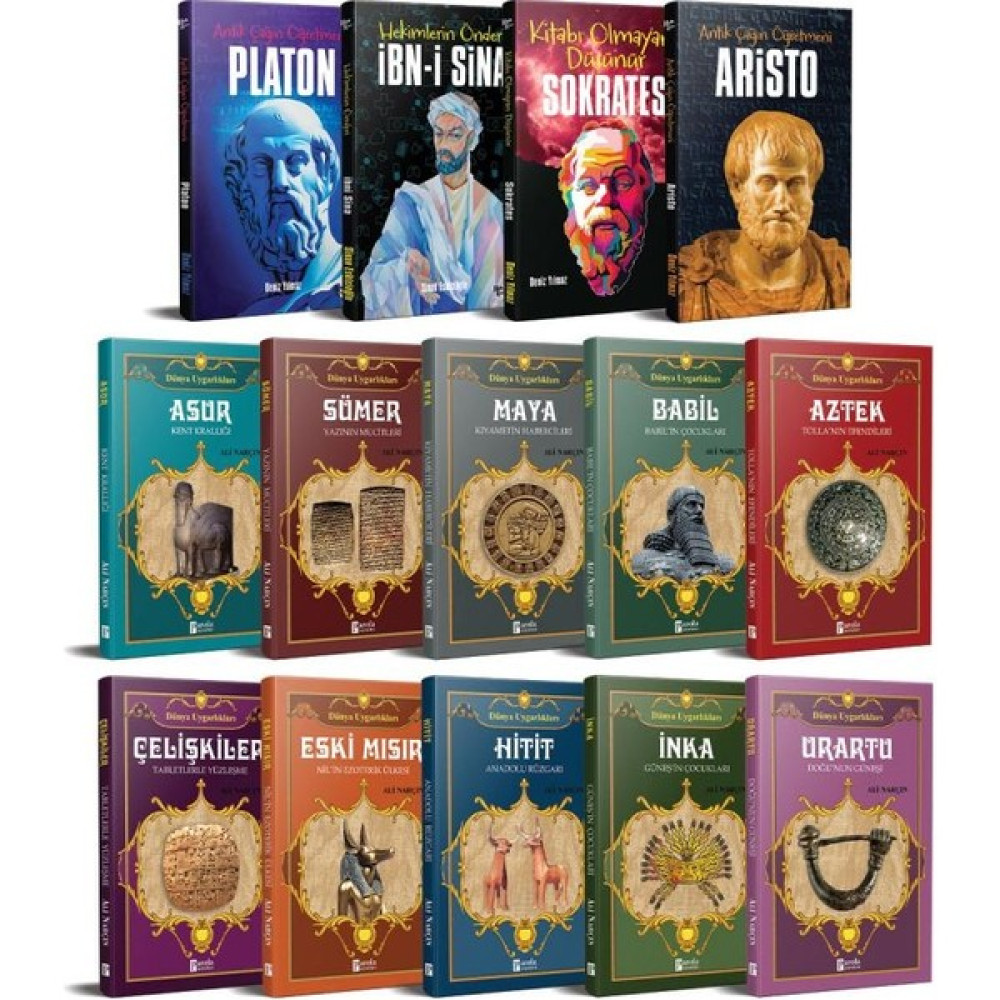 Halk Kitabevi Babil Seti - 14 Kitap Dünya Tarihi Fiyatı