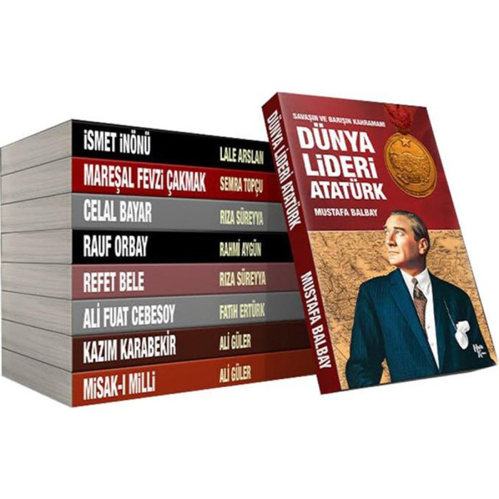 Halk Kitabevi Milli Mücadele Kahramanları Kitap Seti ve Atatürk Büstü Tarih Fiyatı