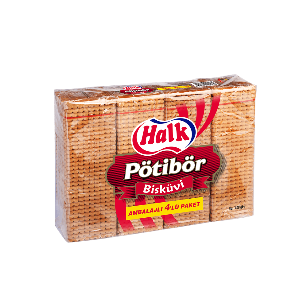 Halk Pötibör Bisküvi 4x200 g Bisküvi ve Kek Fiyatı