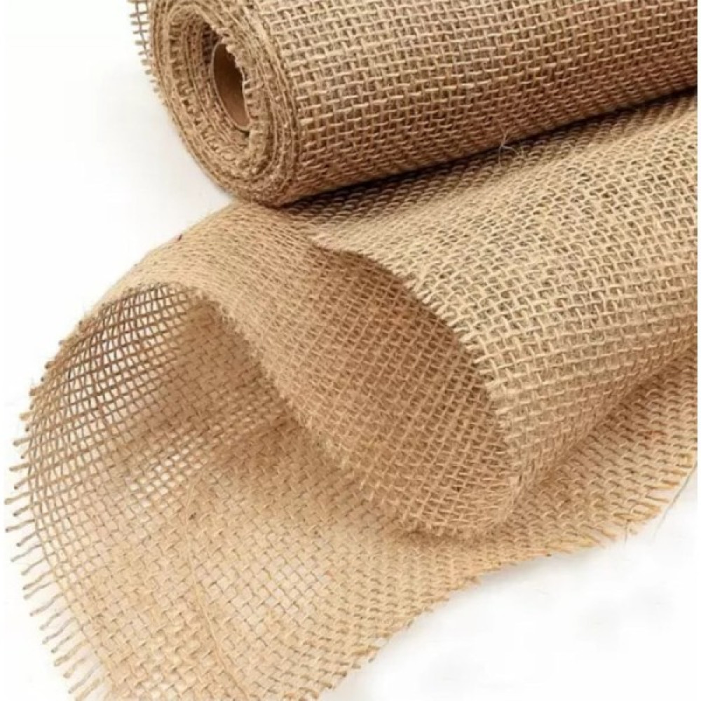 Halley Home Jüt Kumaş Çuval Bezi Kanaviçe Hasır Kumaş 100X100 cm Ham - Naturel - 1 m Kumaşlar Fiyatı