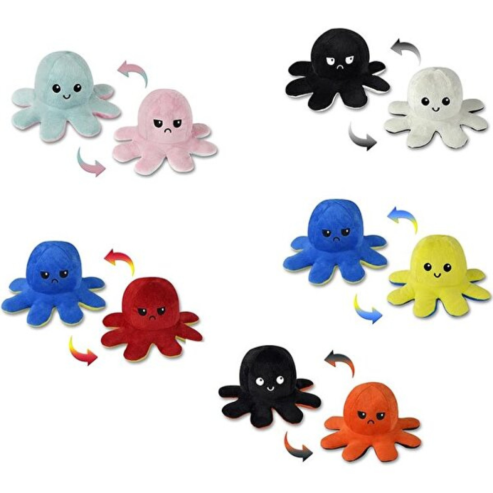 Halley Oyuncak 62054 Mood Değiştiren Peluş Ahtapot 20 cm 1 Adet Fiyatıdır Peluş Oyuncaklar Fiyatı