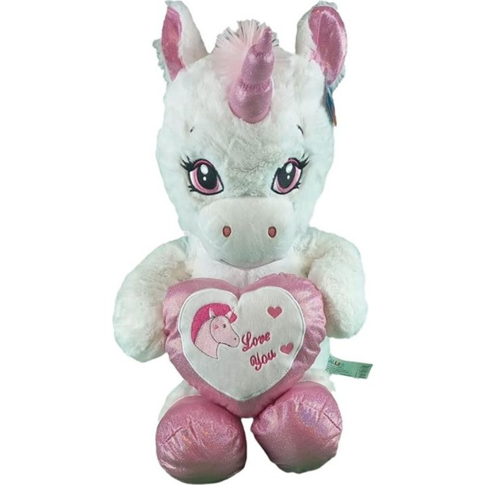 Halley Oyuncak 63019 Peluş 60 cm Kalpli Boynuzlu At Peluş Oyuncaklar Fiyatı
