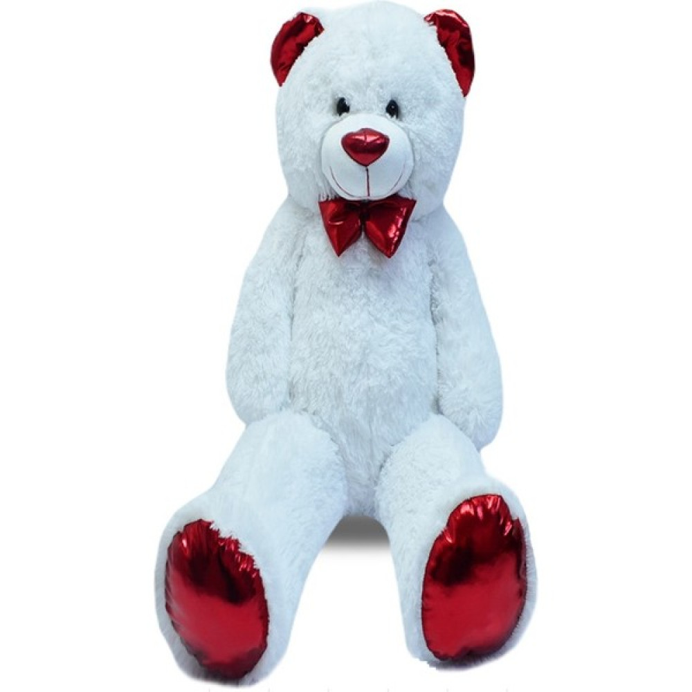 Halley Oyuncak Peluş Ayıcık Parlak 50 cm 62708 - Beyaz Peluş Oyuncaklar Fiyatı