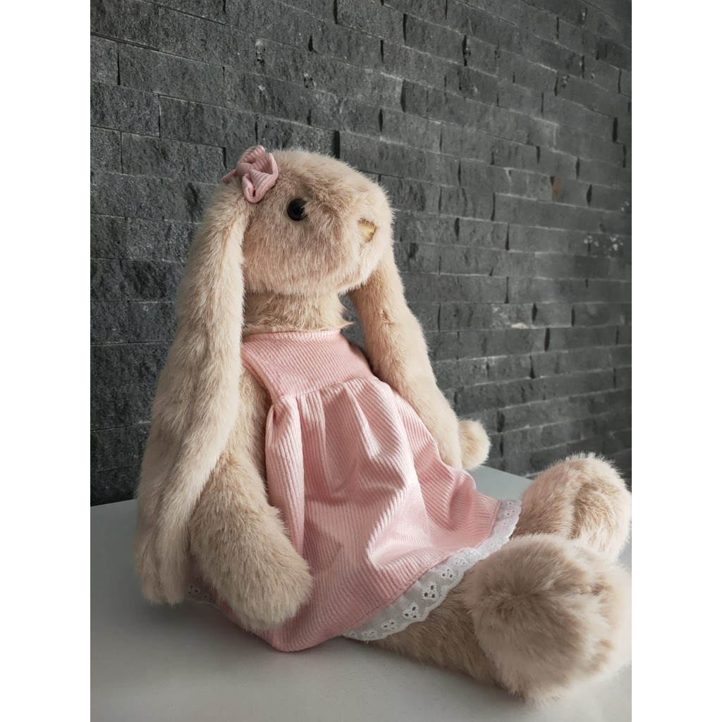 Halley Oyuncak Tavşan Peluş Oyuncak Elbiseli 45 cm Elbise Fiyatı