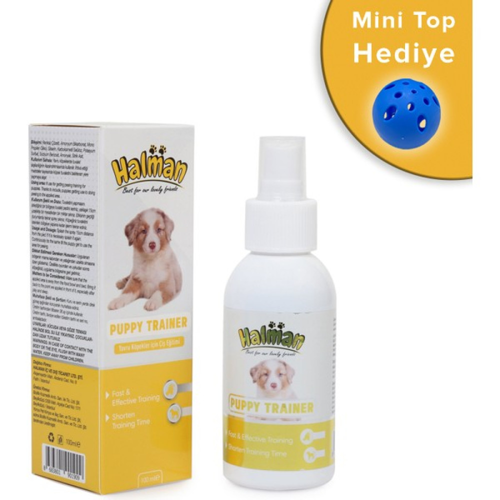 Halman Puppy Trainer Yavru Köpek Çiş Eğitimi Spreyi 100 ML Evcil Hayvan Ürünleri Fiyatı