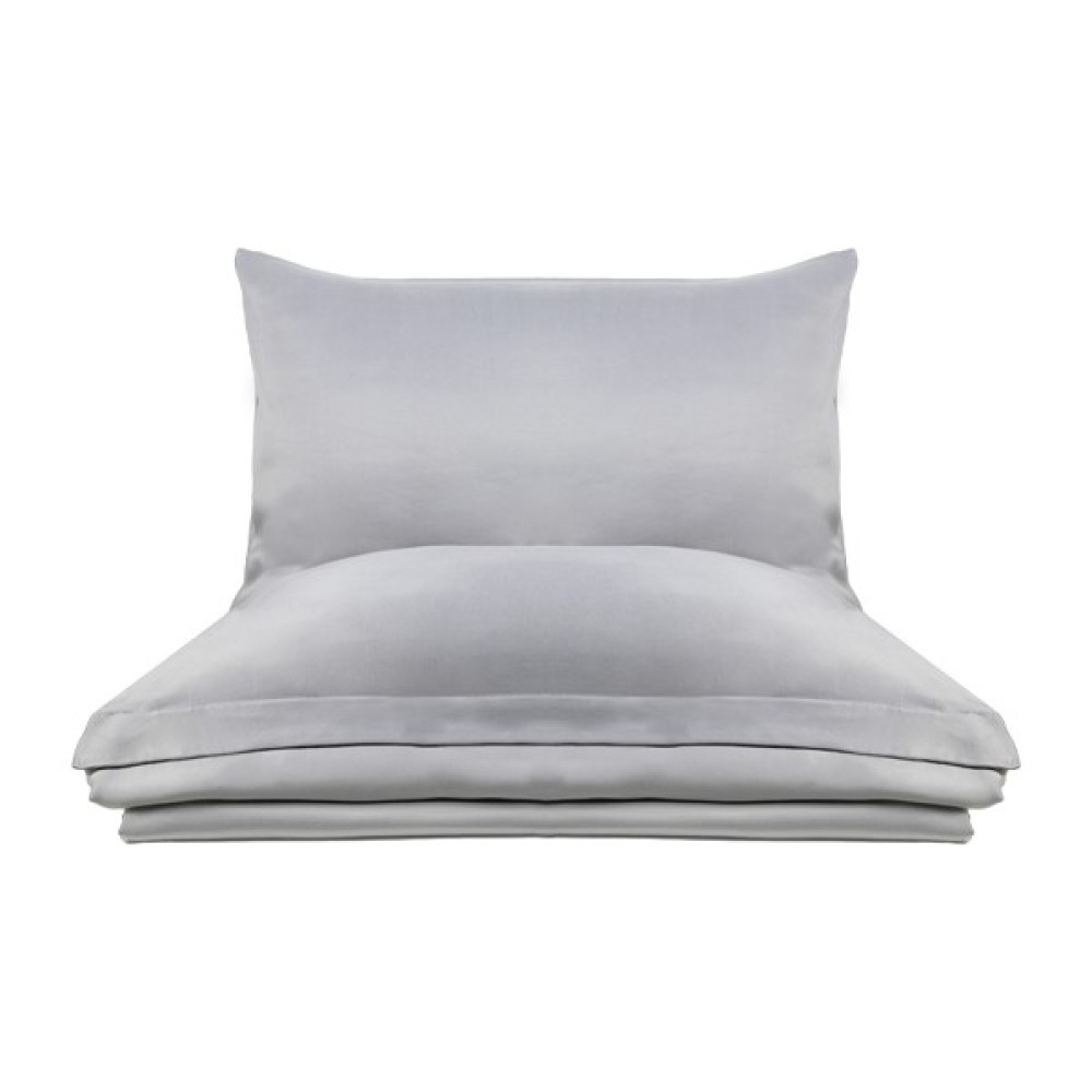 Hälsa Kall Vegan Ipek Gümüş Çift Kişilik Nevresim Takımı - 200 x 220 cm Nevresim Takımı Fiyatı
