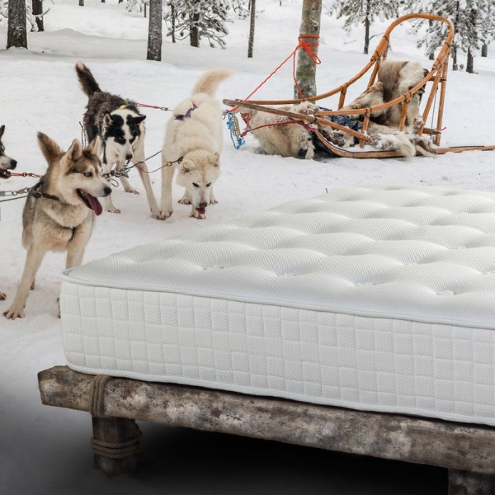 Hälsa | Lappland Organik Pamuk & Yün Yatak - 140 x 200 cm Yatak Fiyatı