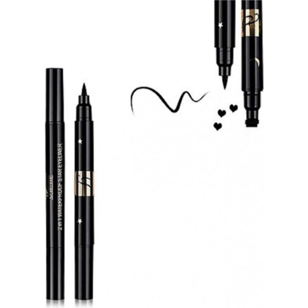 HaLVeY Bir Tarafı Kalem Bir Tarafı Kalp Baskılı Eyeliner Oto Boyaları Fiyatı