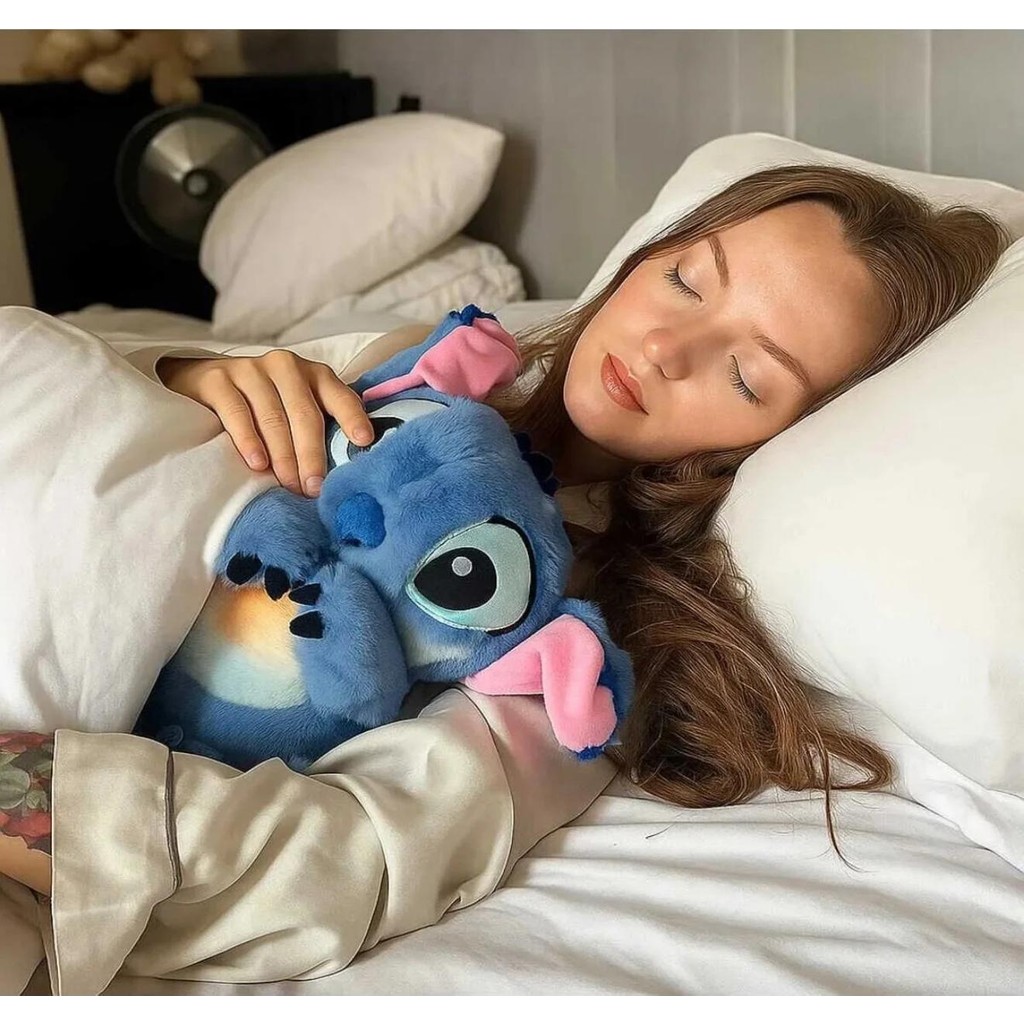 Halvey Nefes Alan Peluş, Uyku Arkadaşım Stitch Mavi Renk, Oyuncak Ayıcık, Peluş Oyuncak ( Pil Dahil ) Anne Bebek Oyuncak Fiyatı