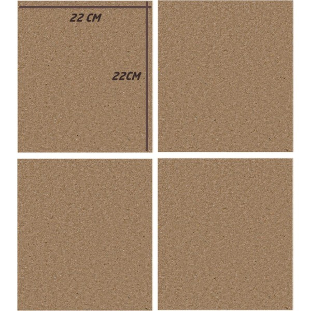 Ham Mdf Plaka Tabaka 4 Adet 22 x 22 cm Mdf Levha 10 mm Kalınlık Tuval Fiyatı