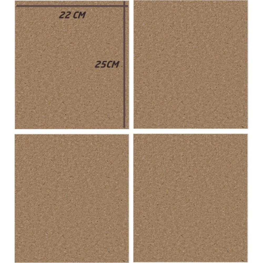 Ham Mdf Plaka Tabaka 4 Adet 22 x 25 cm Mdf Levha 10 mm Kalınlık Tuval Fiyatı