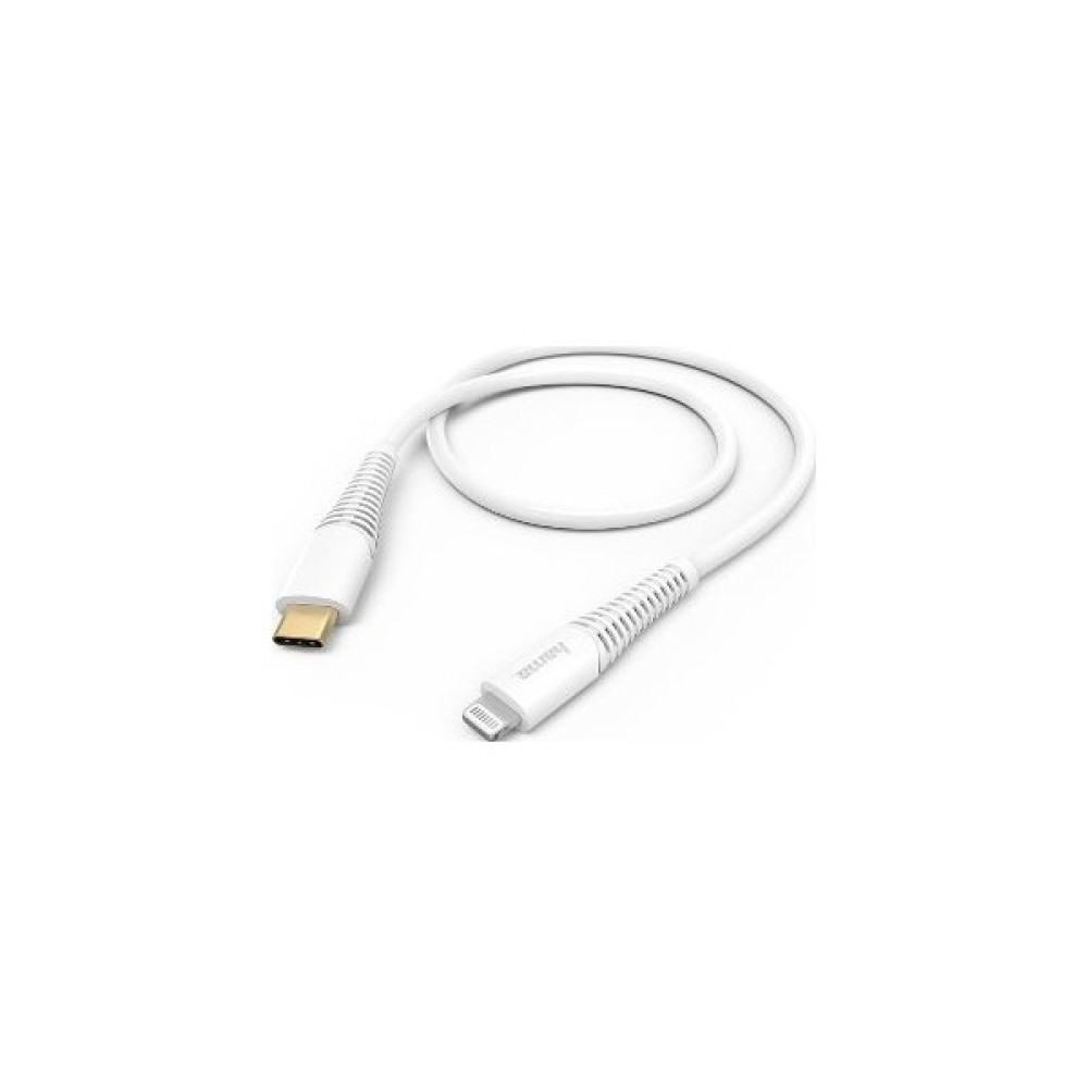 Hama 183309 1.5m USB-C - Lightning Hızlı Şarj/Data Kablosu - Beyaz Cep Telefonu Kablosu Fiyatı