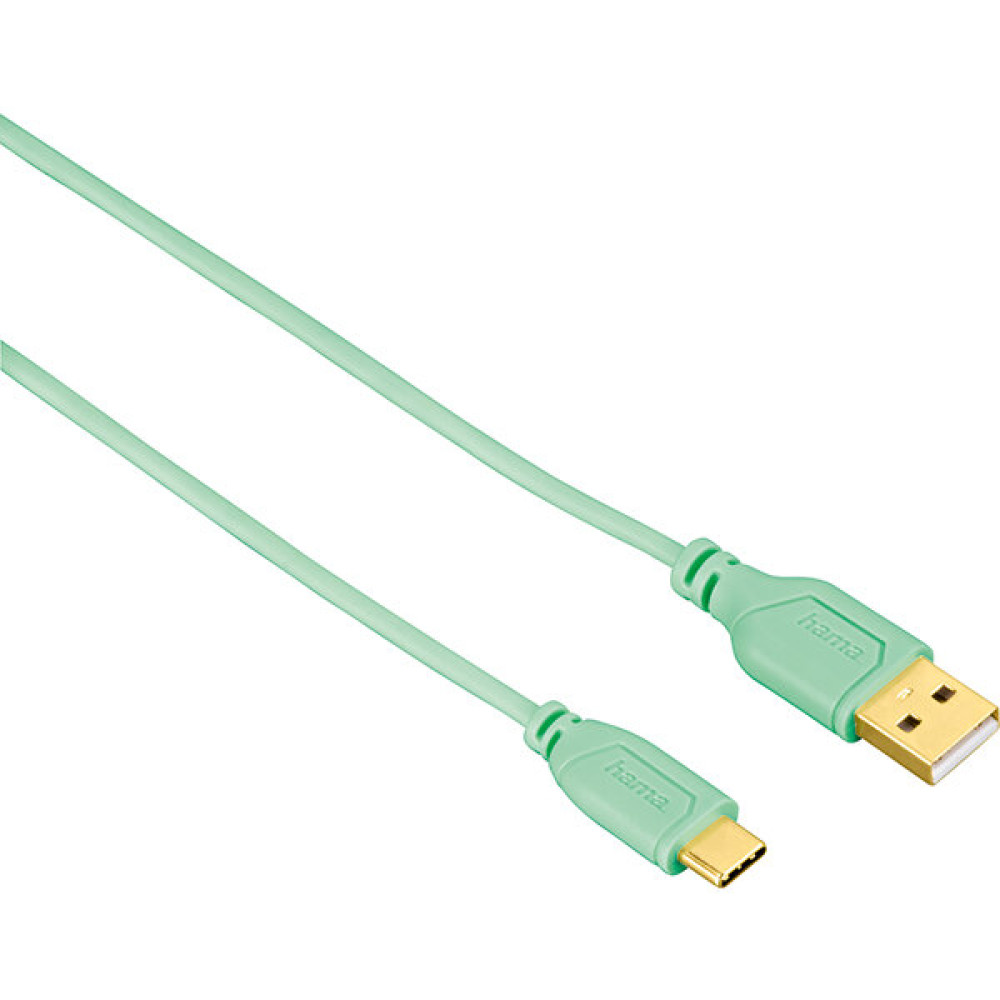 Hama USB - C/Type - C Kablo 0.75 m - Yeşil HM.135786 Cep Telefonu Şarj Cihazı Fiyatı